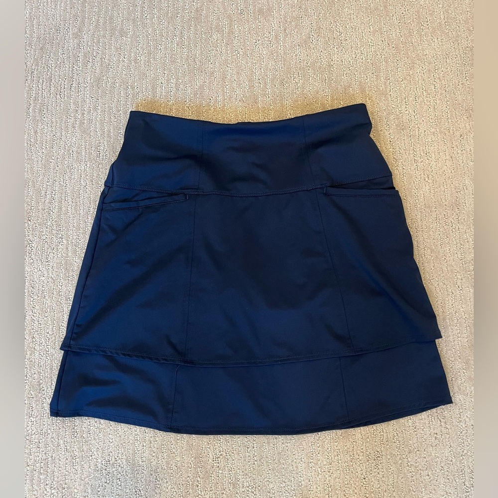 Lucky in Love Navy Skort